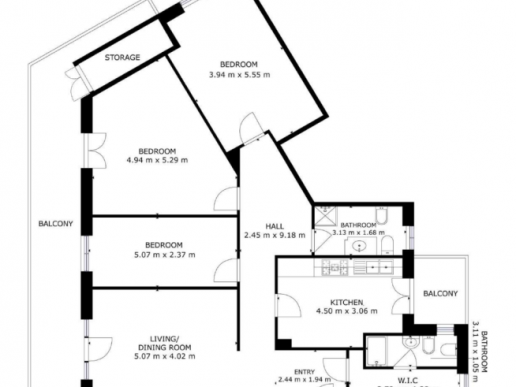 COLLI AMINEI - Appartamento piano alto 4 vani,servizi e Box auto - 1